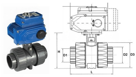 電動鮑筆癡頒球閥結(jié)構圖